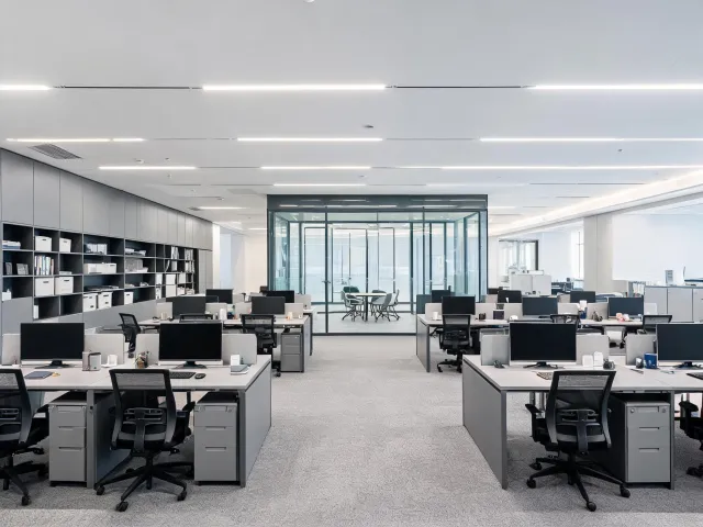 Corporate office furniture planning