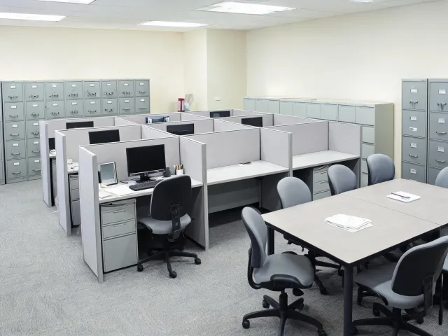 Government office furniture layout